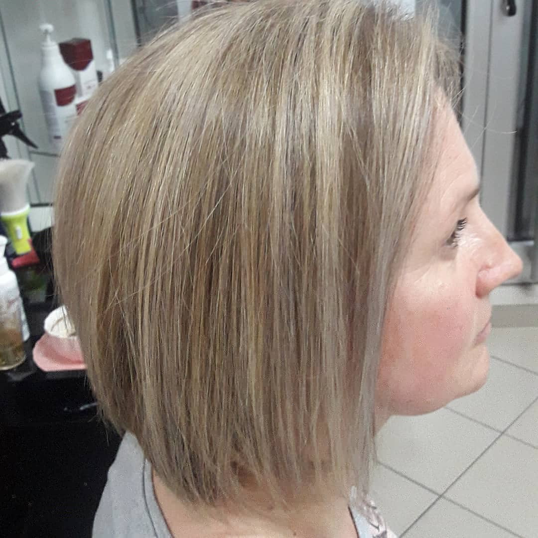 Chic & Shine #beograd Pramenovi Pramenovi na foliju - kosa srednje dužine