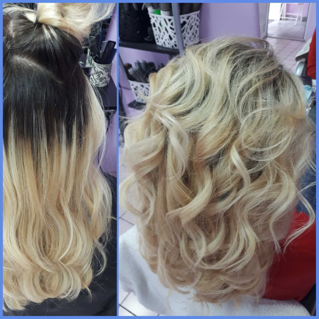 Jovana + #beograd Pramenovi Pramenovi na foliju + preliv - duga kosa