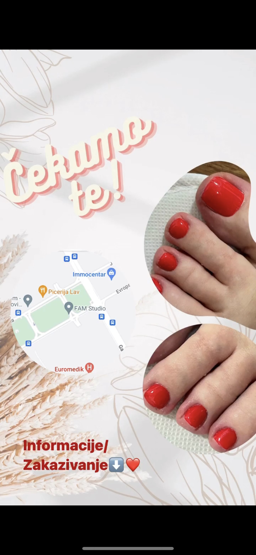 Fam Beauty Box #beograd Estetski pedikir