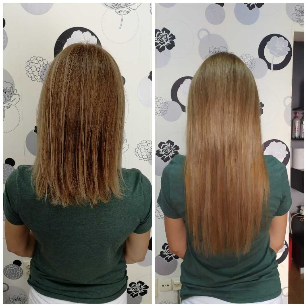 Avangarda #beograd Nadogradnja kose Nadogradnja kose keratin / micro ring 100g - pramenovi  40cm - 55cm