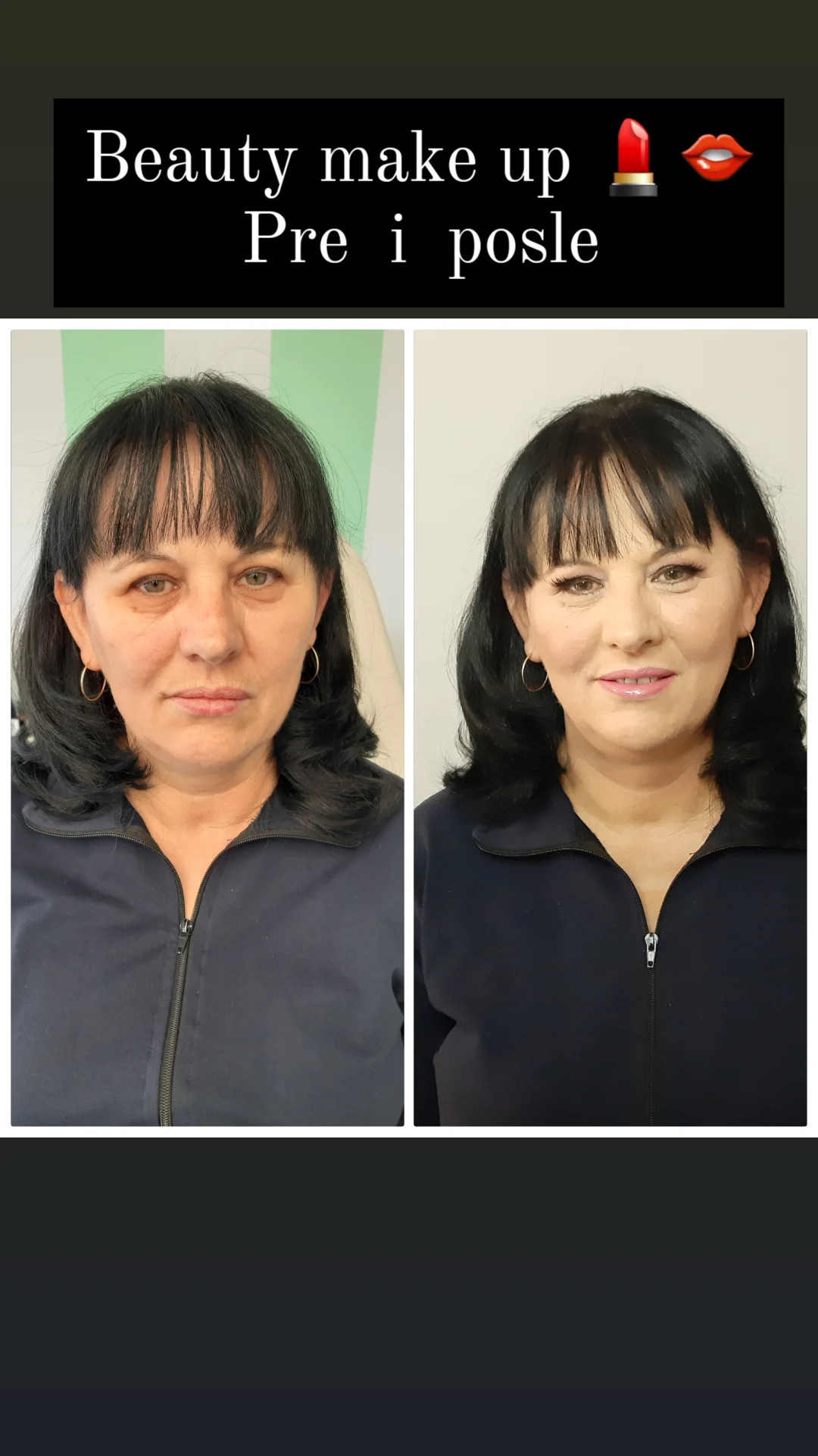 Albina Unisex Studio Lepote #temerin Make-up / šminkanje Profesionalno šminkanje + veštačke trepavice