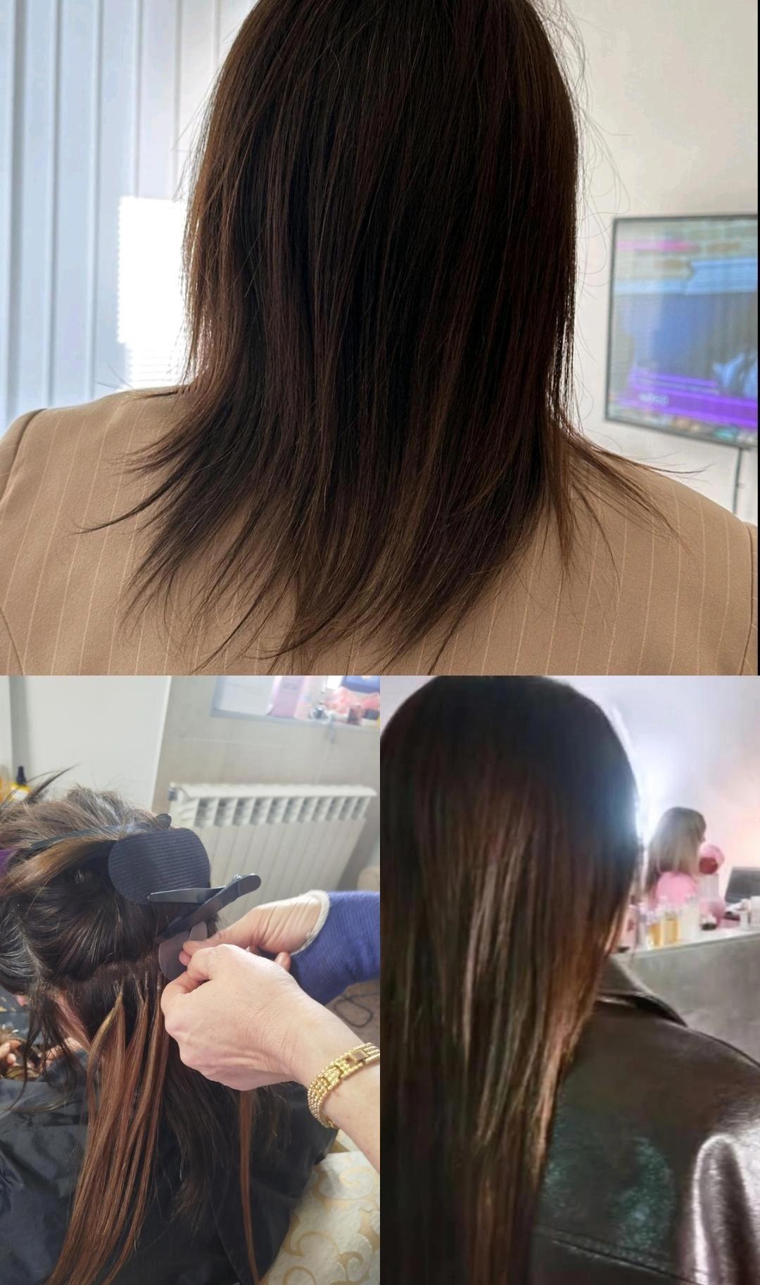 Nadogradnja kose - 100 gr - Professional beauty and spa, Beograd Nadogradnja kose Frizerski saloni Nadogradnja kose, Beograd, Žarkovo, Cerak, Bele vode