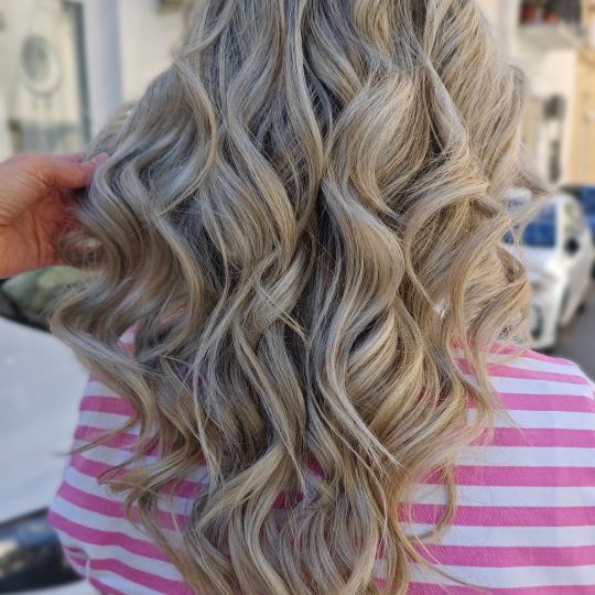 Kotenkova Studio & Education #beograd Pramenovi Blond tehnike cele dužine - duga kosa Klasični pra