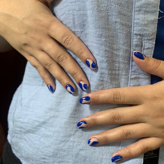 Studio Atina #beograd Manikir Manikir + rubber baza Rubber baza sa nail artom