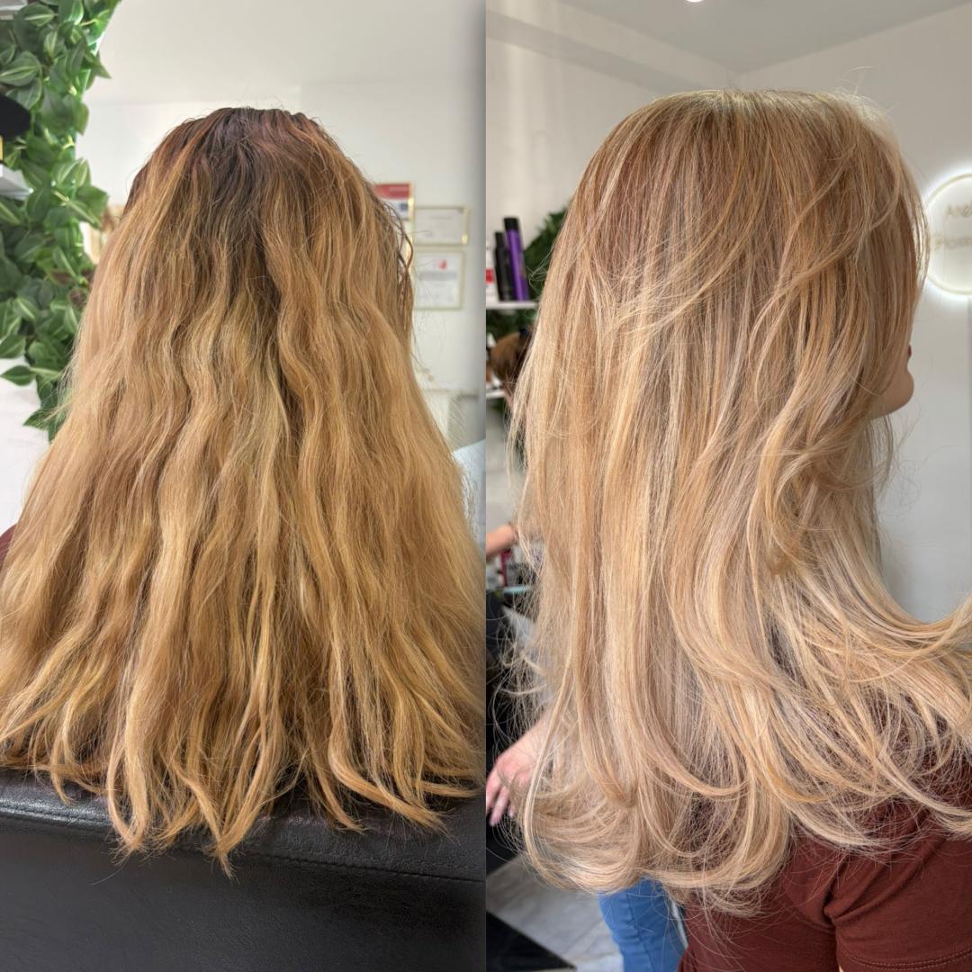 Atelje Glossy Hair #beograd Ombre, sombre, balayage Balayage - kosa srednje dužine / duga kosa