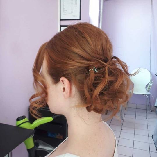 Jovana + #beograd Svečane i frizure za svadbu Svečana frizura - duga kosa