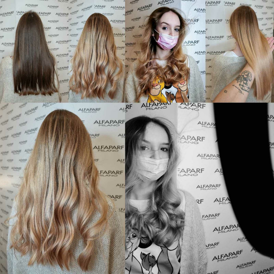 Alfaparf Studio Ada Mall #beograd Ombre, sombre, balayage Balayage / ombre / sombre - duga kosa