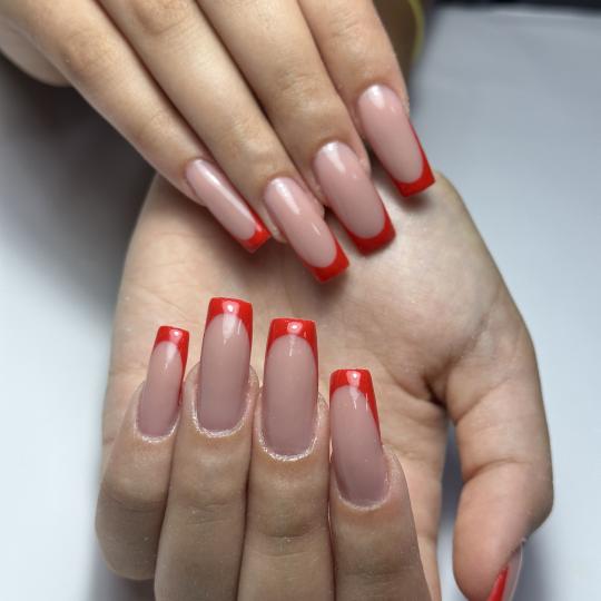 Princess beauty salon #nis Izlivanje noktiju Izlivanje noktiju gelom - L dužina Nokti