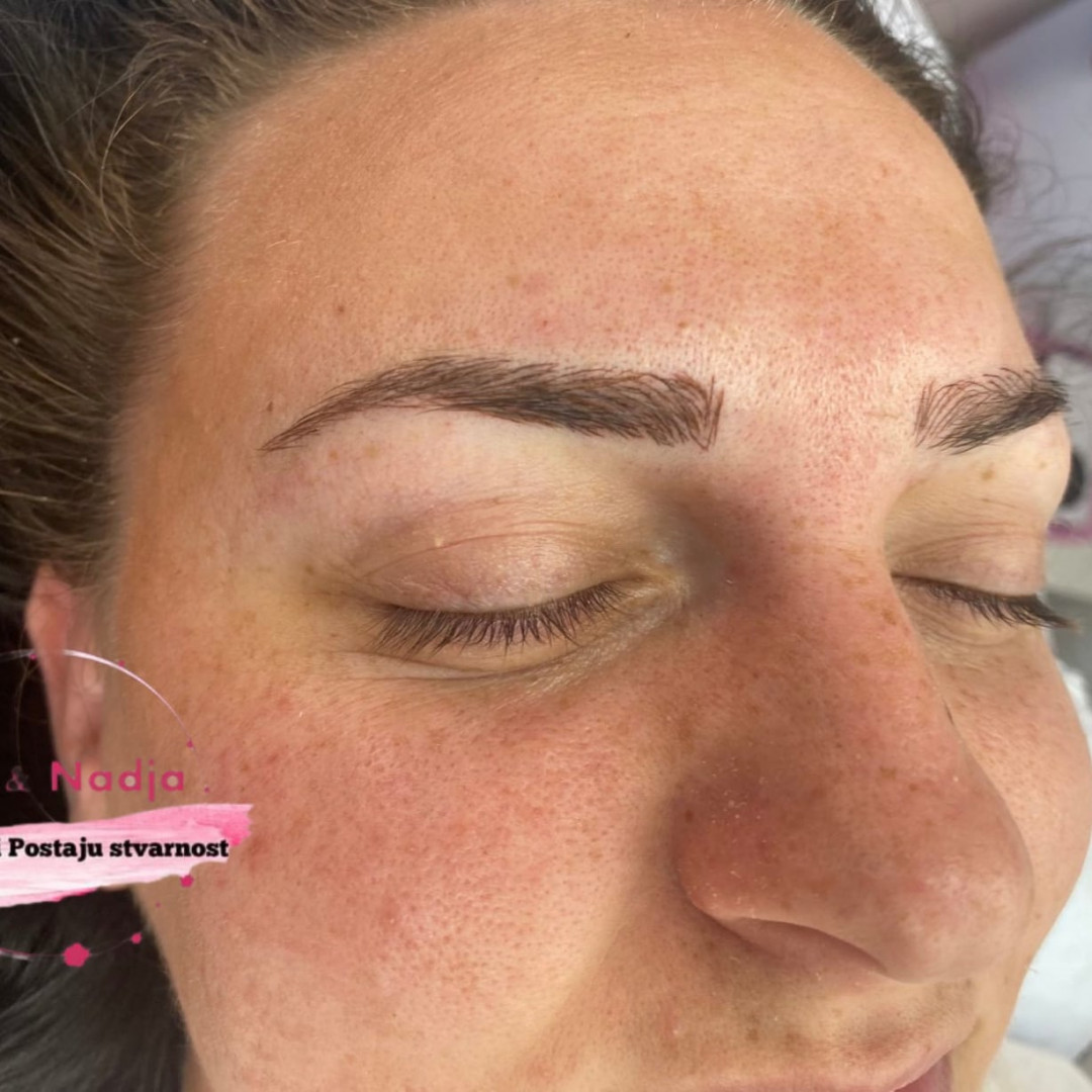 Vali&Nađa #novisad Obrve Japansko iscrtavanje obrva by PHI BOLD BROWS ARTIST