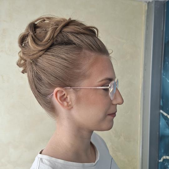 Beauty style hair J&D #novisad Pletenice, kike, punđe Svecane frizure pundje