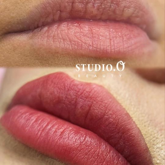 Studio.O #novisad Trajna šminka Trajna šminka - akvarel usne