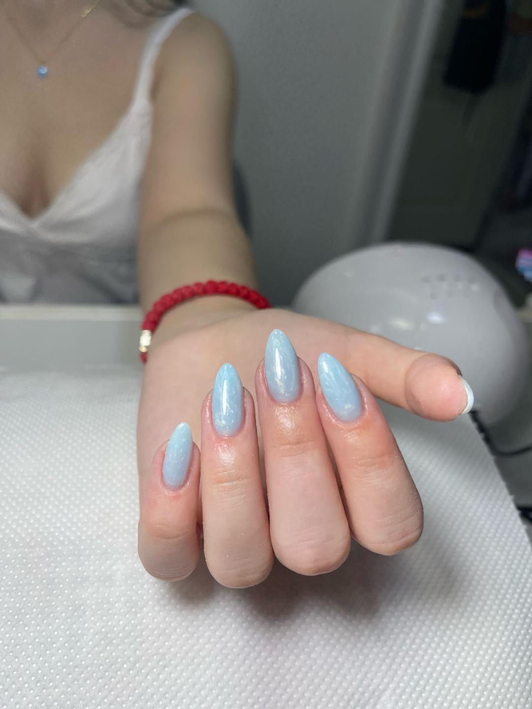 Korekcija noktiju salonski rad - M dužina - Sneža Nails, Beograd Izlivanje noktiju Nokti Izlivanje noktiju, Beograd, Novi Beograd Stari Merkator
