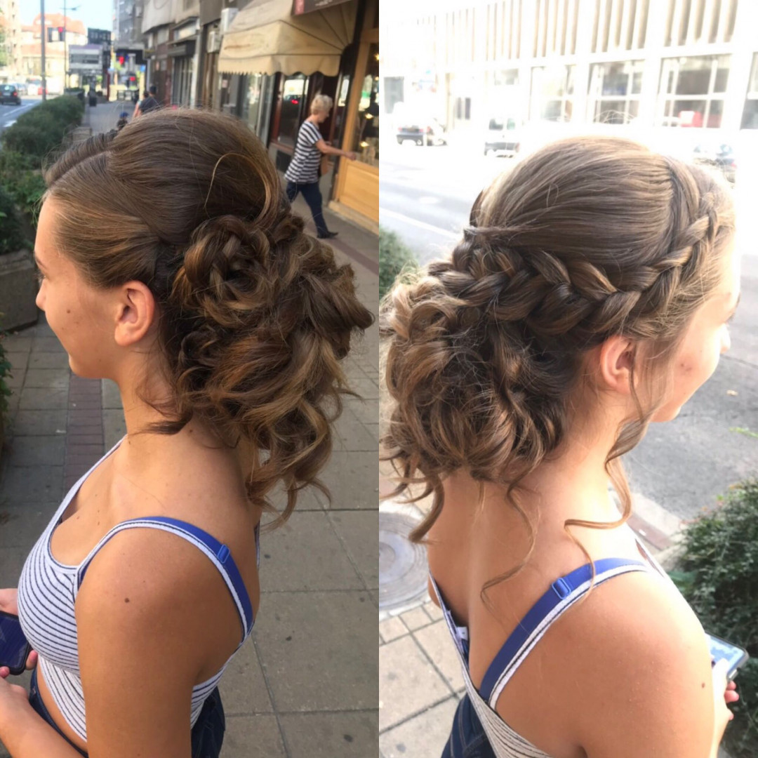 Friends beauty studio #beograd Svečane i frizure za svadbu