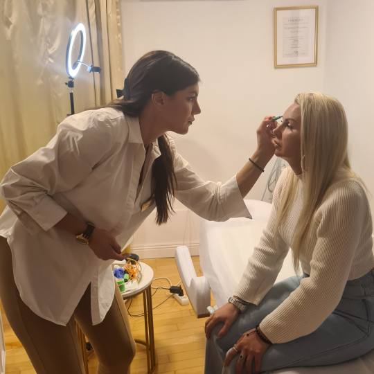 Esthetique Privé #beograd Trajna šminka PHI EYELINER - trajni ajlajner