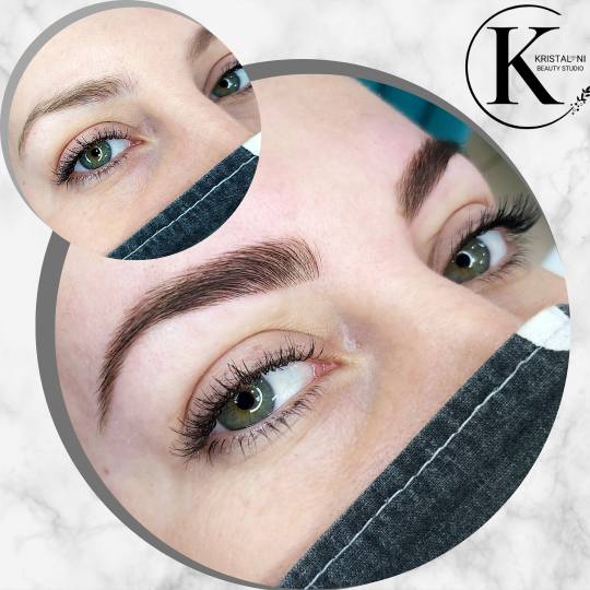 Kristal. NI Beauty Studio #nis Trepavice Brow lift + farbanje obrva (po želji)