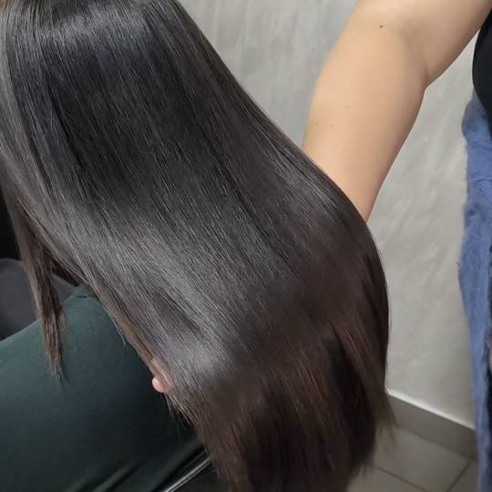 Studio lepote S #beograd Keratinski tretmani Keratinsko ispravljanje kose - duga kosa