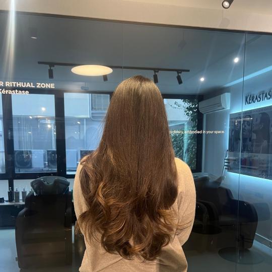 Maison Beauty #beograd Feniranje i stilizovanje Feniranje - ekstra duga kosa