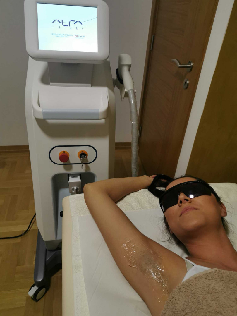 D&D Beauty Center #beograd Laserska epilacija Laserska epilacija pazuha - za dame