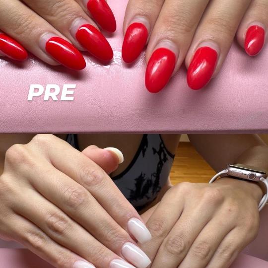 Dals Studio by Anica #novisad Korekcija noktiju Korekcija noktiju - XL dužina KOREKCIJA GEL NOKTIJU