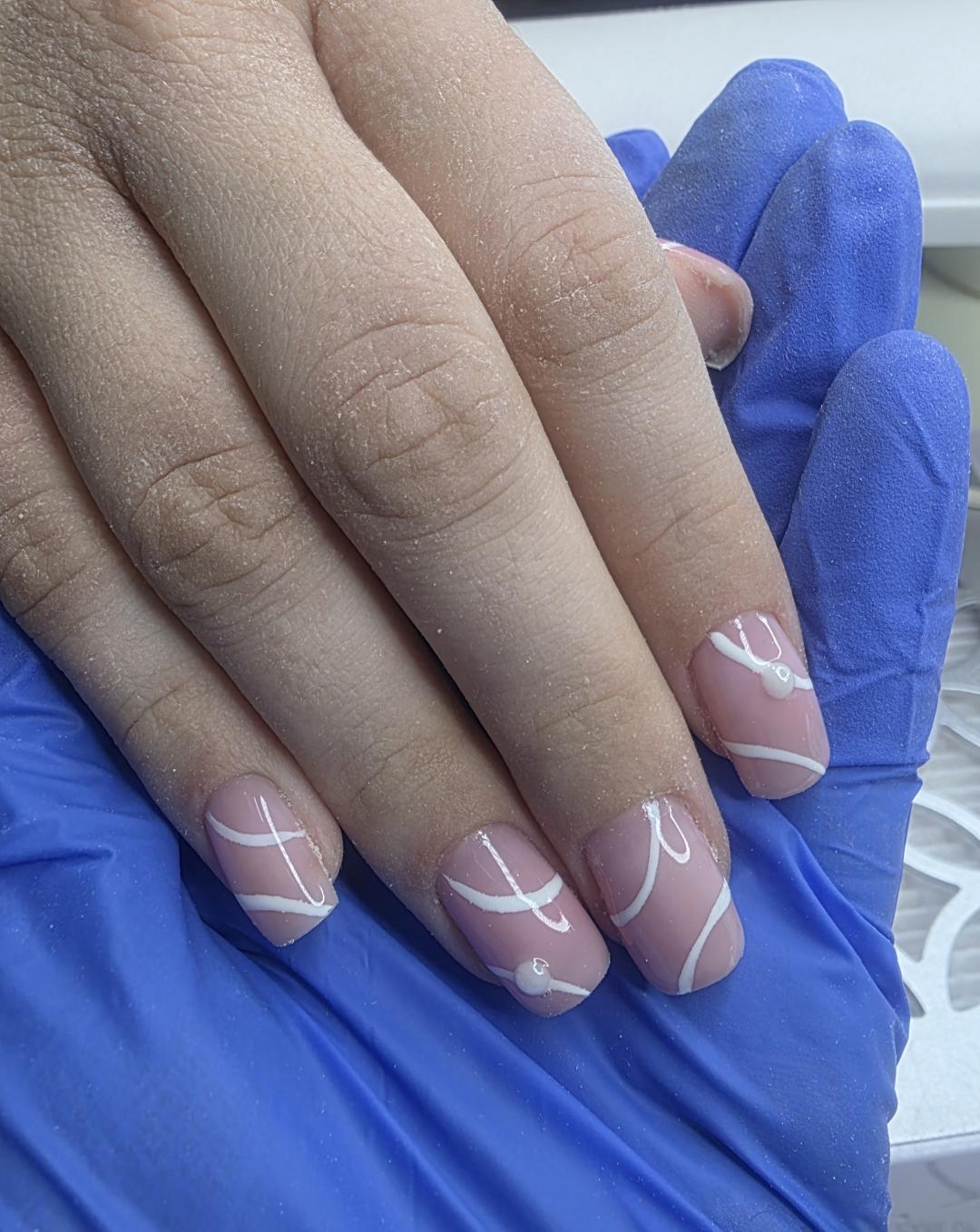 Gospođica Draga #novisad Ojačavanje noktiju Ojačavanje noktiju gelom