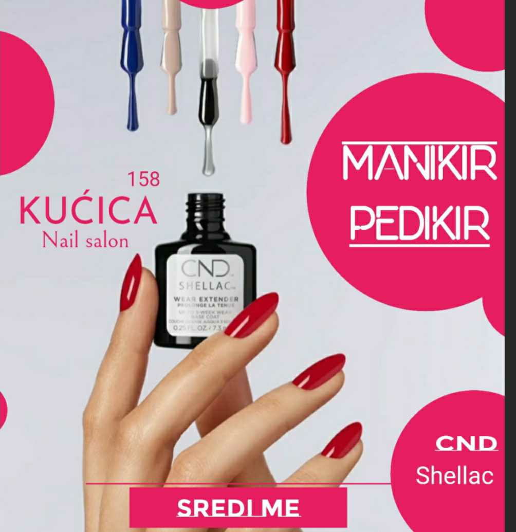 Nail Studio Kućica #beograd Manikir Manikir Shellac + estetski pedikir shellac