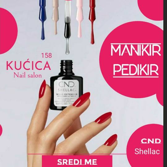 Nail Studio Kućica #beograd Manikir Manikir Shellac + estetski pedikir shellac