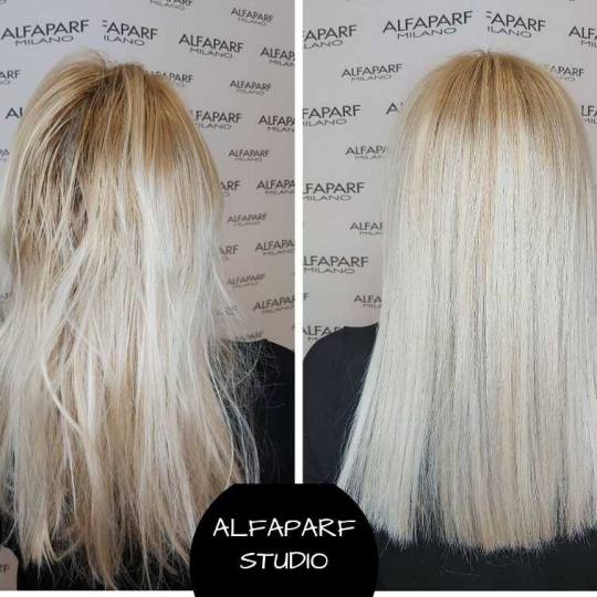 Alfaparf Studio #beograd Blajhanje kose Blajhanje - duga kosa