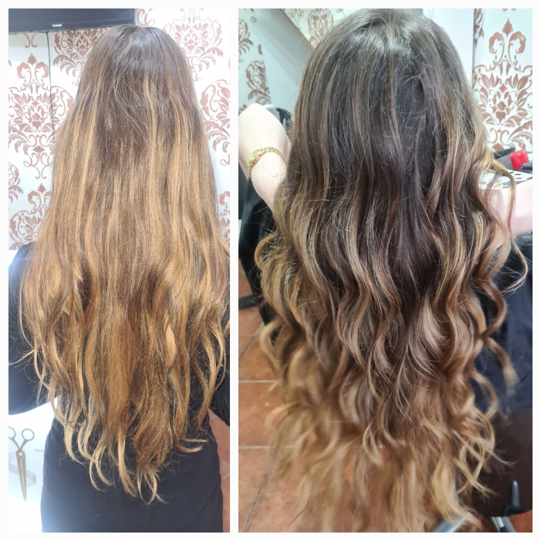Beauty room by Nada #subotica Farbanje kose Balayage + zaštita K20 - duga kosa