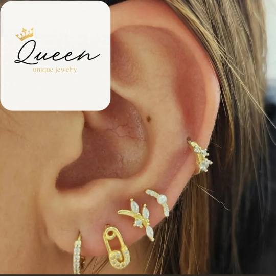 Queen #beograd Ostalo Pirsing - lobe + canila + basic nakit