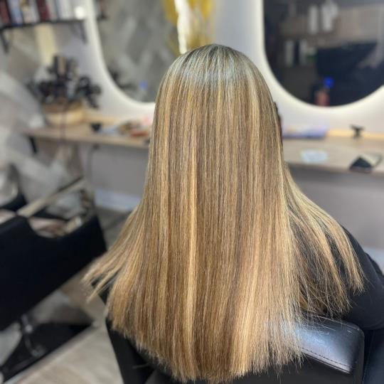 Slavica #beograd Pramenovi Pramenovi na foliju - duga kosa pramenovi