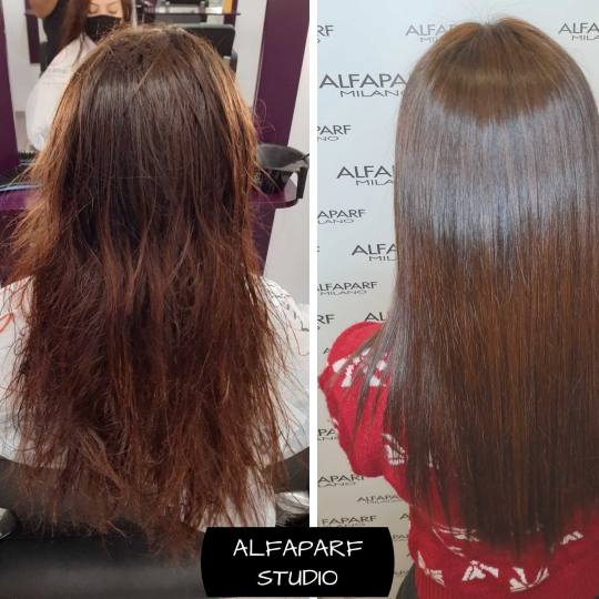 Alfaparf Studio #beograd Ispravljanje kose Keratin za negu i ispravljanje kose - duga kosa Alfaparf 