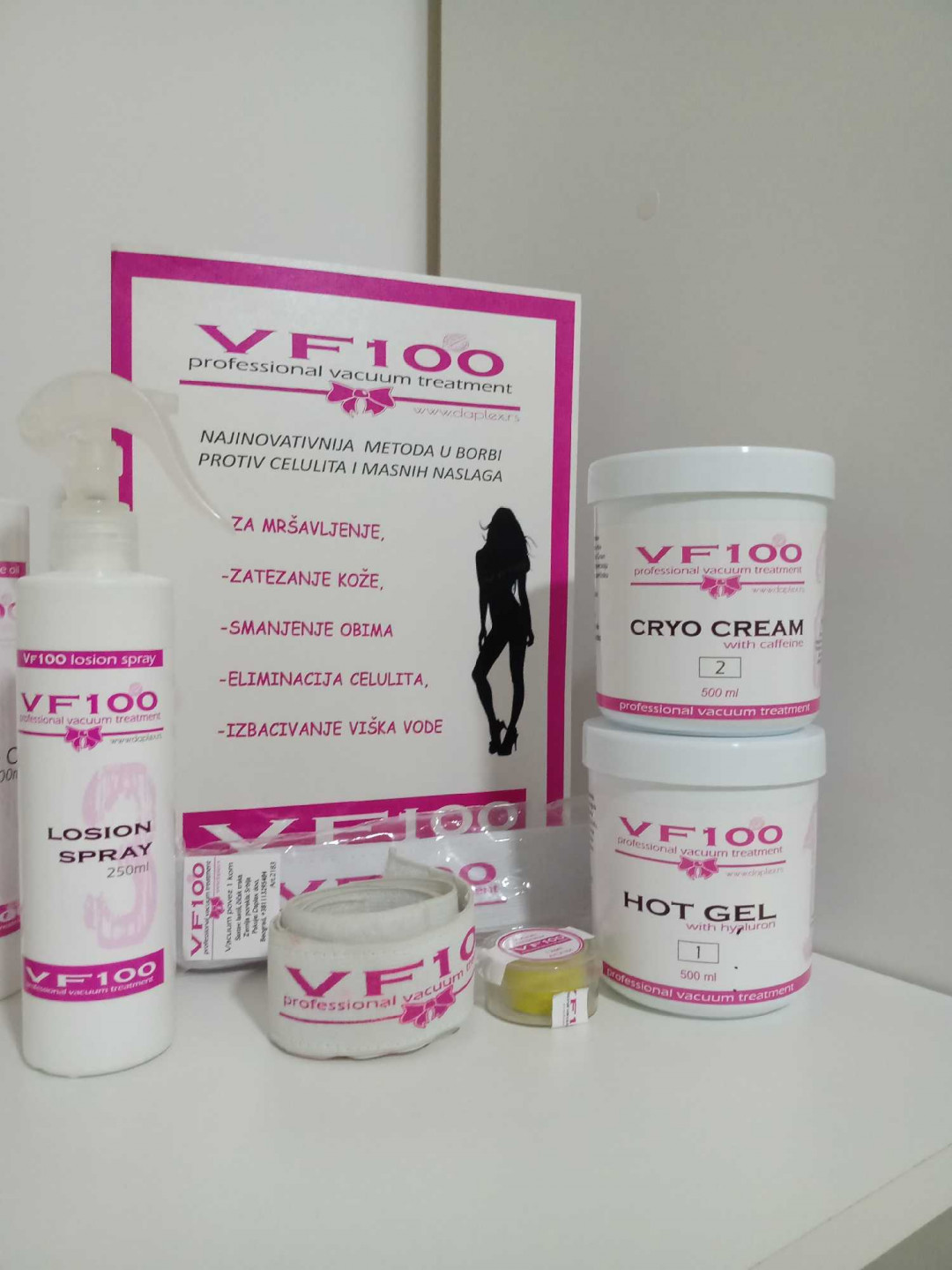 Krasiva 2 #beograd Tretmani tela Vacuum Fit 100 - paket od 5 tretmana