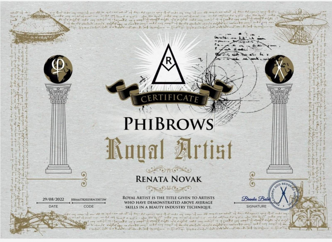 Esthetique Privé #beograd Trajna šminka Trajna šminka obrva - PHI BROWS MICROBLADING