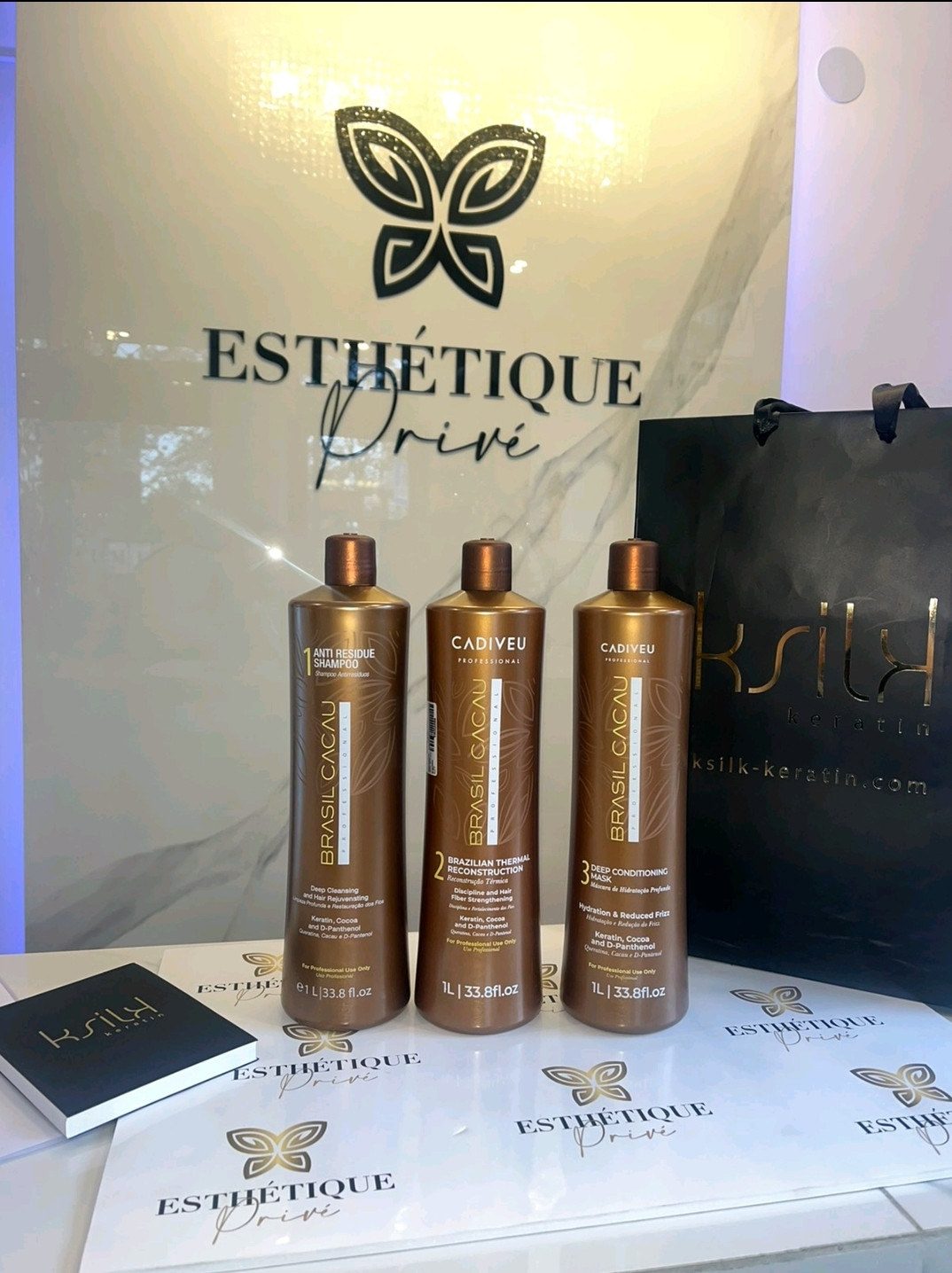 Esthetique Privé #beograd Keratinski tretmani Keratinsko ispravljanje kose KSILK - duga kosa