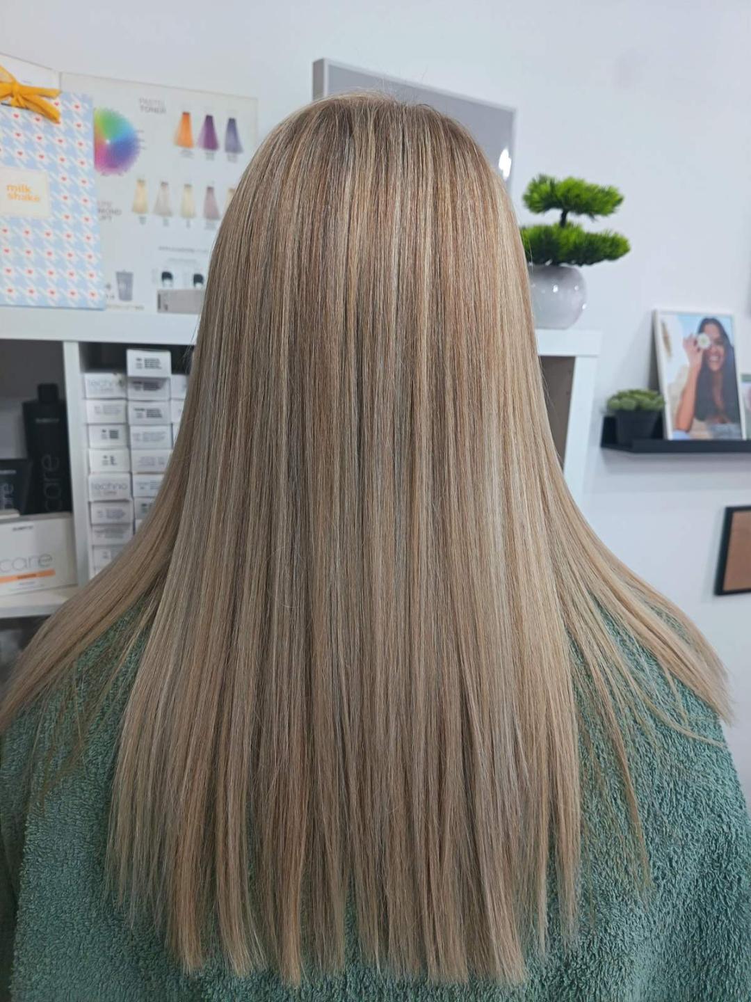 Fashion Clinique Plus #obrenovac Pramenovi Pramenovi na foliju - duga kosa