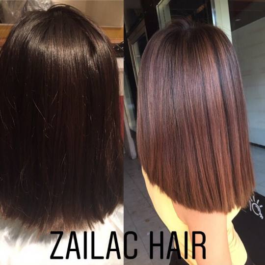 Zailac hair #beograd Ombre, sombre, balayage Nefertiti Balayage / pramenovi + žensko šišanje + fe