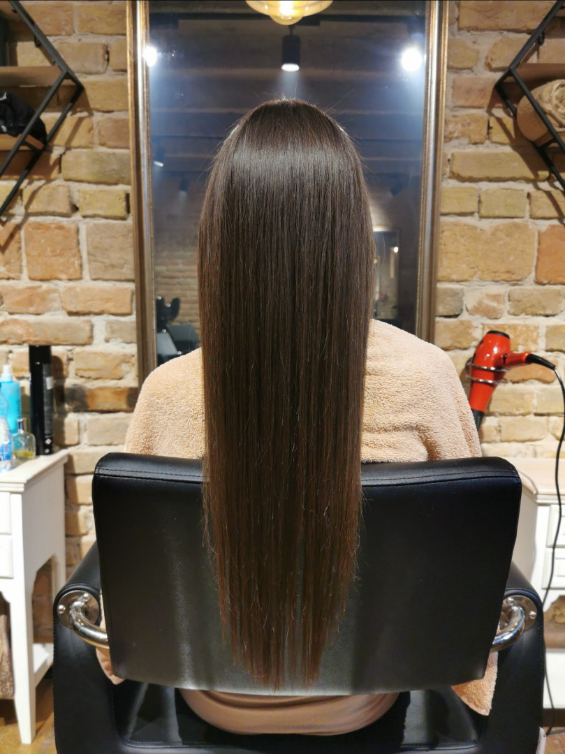 Keratinsko ispravljanje kose - srednja dužina - TOP Master - Vanity Hair, Beograd Keratinski tretmani Frizerski saloni Keratinski tretmani, Beograd, Centar, Stari grad, Dorćol