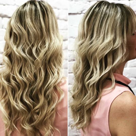 Express Beauty #beograd Feniranje i stilizovanje Lokne na presu / kupa /  figaro sa pranjem kose - k