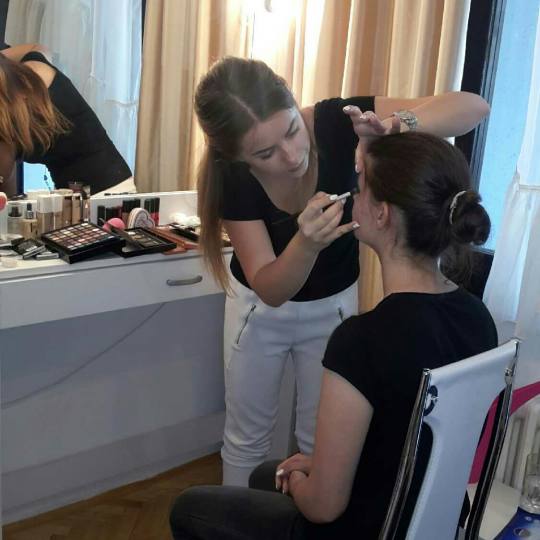 Right Beauty #beograd Make-up / šminkanje Profesionalno šminkanje