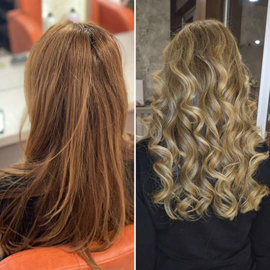 Koketa #beograd Pramenovi Pramenovi - duga kosa Nova boja, novi sjaj! Balayage tehnikom postigli smo