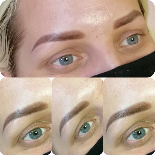 Beauty Studio Asja 2 #novisad Obrve Iscrtavanje obrva mašinicom Powder brows -puder obrve