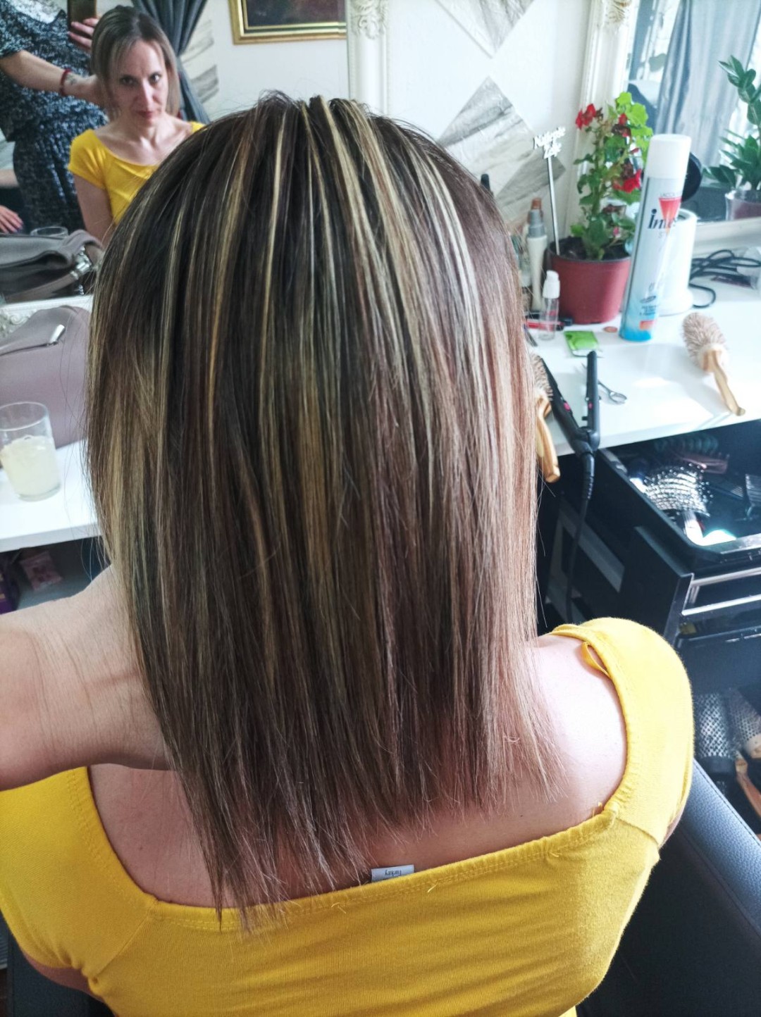 Shiny Look Gordina #nis Keratinski tretmani Keratinsko ispravljanje kose - tanka kosa srednje dužine