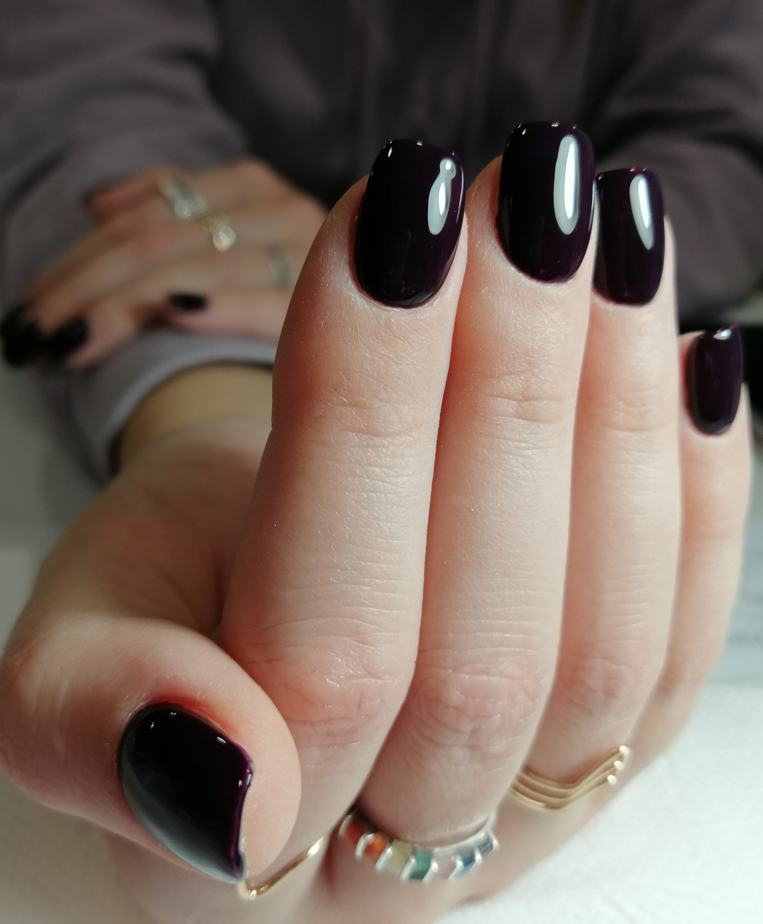 Nail office - TC BIG Rakovica #beograd Korekcija noktiju Korekcija noktiju gelom + boja - S dužina