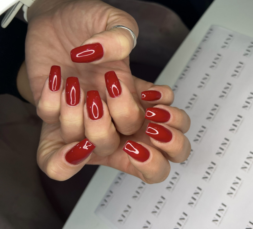 Ojačavanje noktiju gelom - S / M dužina - Nini beauty studio, Beograd Ojačavanje noktiju Nokti Ojačavanje noktiju, Beograd, Zvezdara