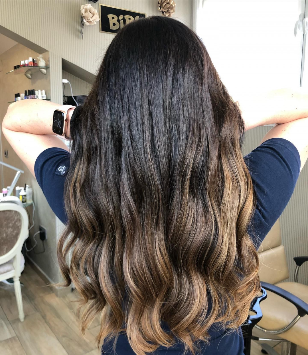 Bibi beauty centar #beograd Pramenovi Pramenovi na foliju u 1 / 2 boje / blanšem + olaplex+ preliv - duga kosa