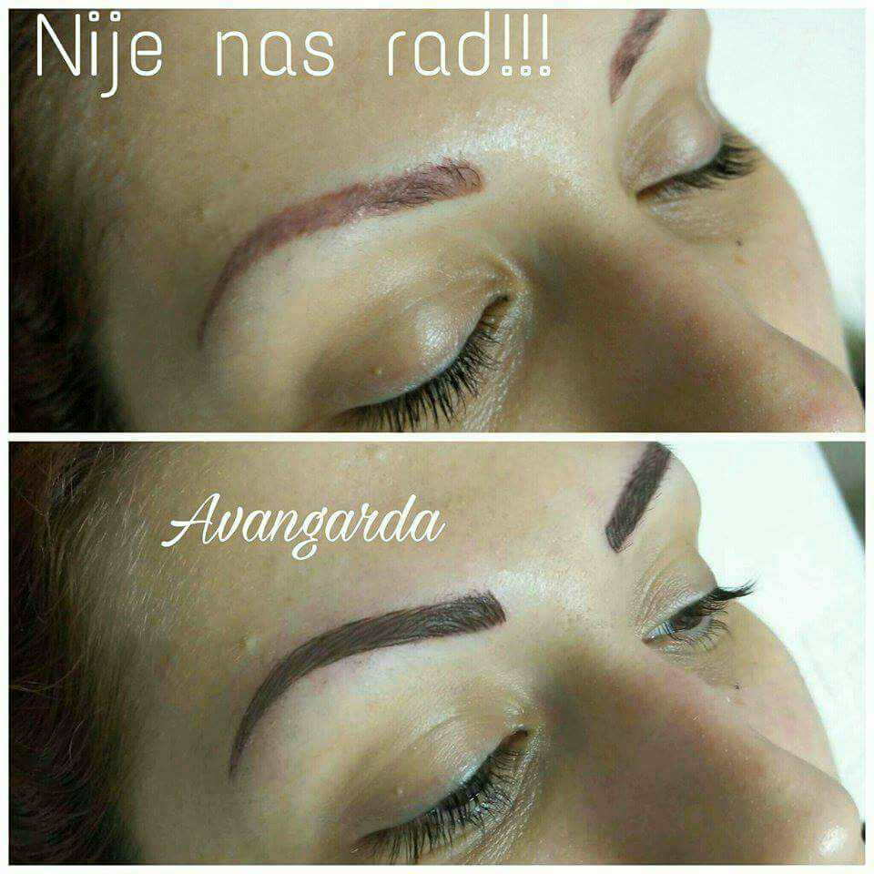 Avangarda #beograd Obrve Microblading