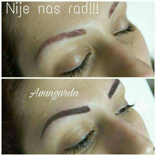 Avangarda #beograd Obrve Microblading
