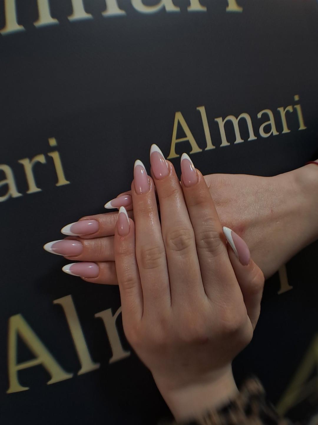 Almari Beauty Concept #kragujevac Korekcija noktiju Gel prirodni nokti - M dužina