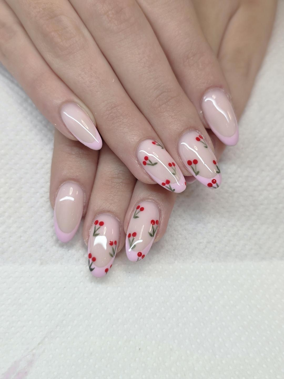 Diamond beauty #beograd Ojačavanje noktiju Ojačavanje noktiju gelom / korekcija - M dužina