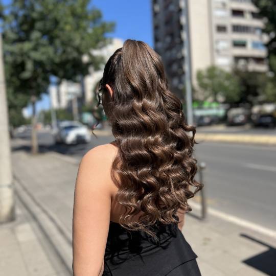 aBeauty Salon Lepote #beograd Uvijanje, lokne i talasi Holivudski talasi - duga kosa 💇‍♀️ T